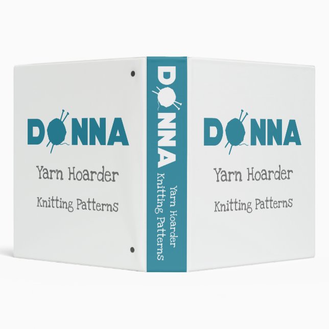 Donna Yarn Hoarder 3 Classeur (Arrière-plan)