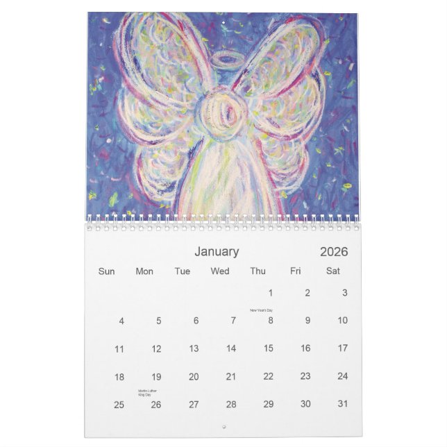 DonnaBellas Angels Calendar (Jan 2026)