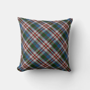 Donnachaidh (Robertson) Dress Hunting tartan Throw Pillow