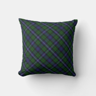 Donnachaidh (Robertson) Hunting tartan Throw Pillow