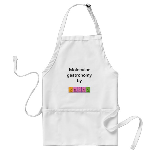Donnal periodic table name apron (Front)