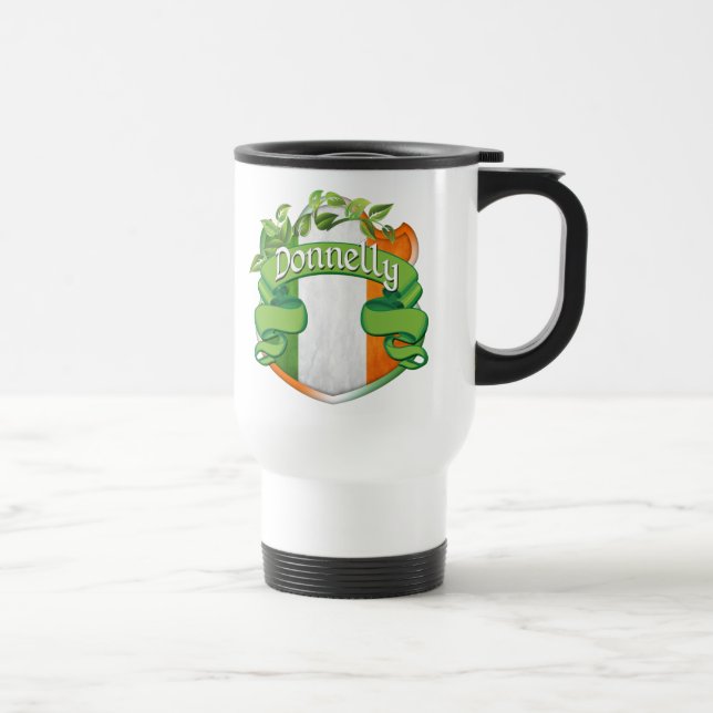 Donnelly Irish Shield Travel Mug (Right)