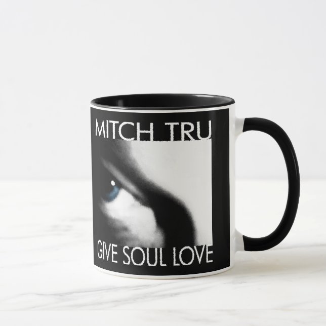 Donner l'amour âme café Mug (Droite)