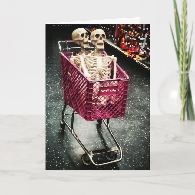 "Donner Party de deux" Carte de Halloween (Devant)