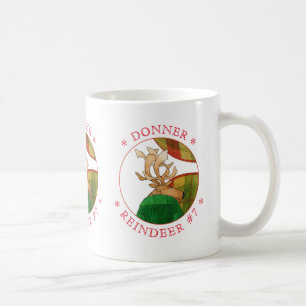 DONNER REINDEER White Mug