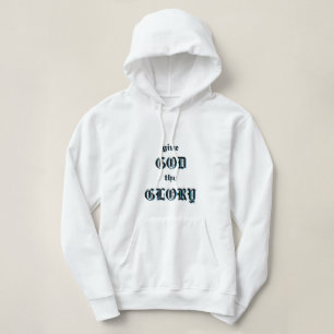 Donnez à Dieu la gloire Sweat - shirt à capuche ju