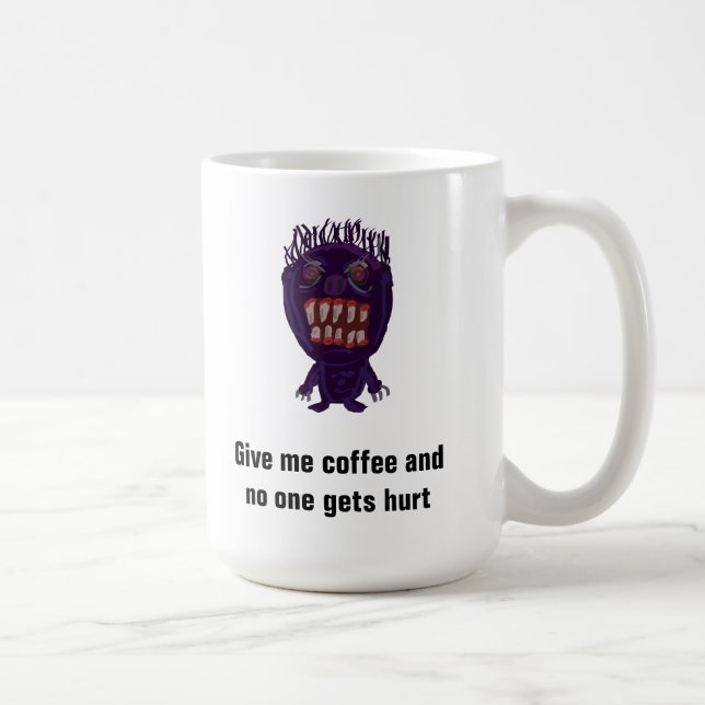 Donnez-moi le café et personne n'obtient la tasse (Droite)