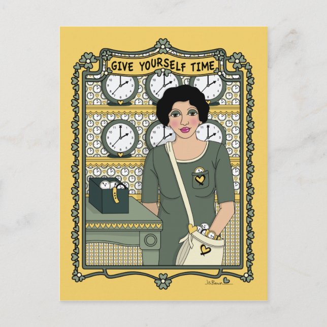 Donnez-vous la carte postale Time_C_ (Devant)