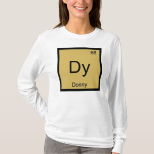Donny Name Chemistry Element Periodic Table T-Shirt