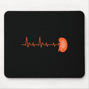 Donor - Ekg Heartbeat Organ Kidney Disease Awarene Mouse Pad