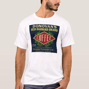 Donovan's Coffee LabelBirmingham, AL T-Shirt