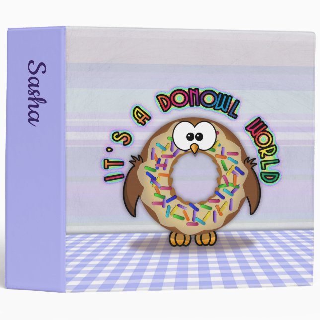 donowl sprinkles - binder (Front/Spine)