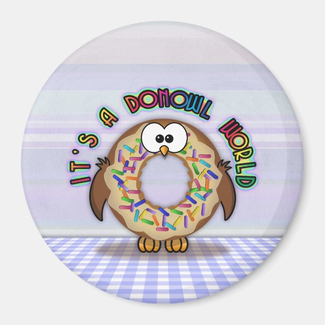 donowl sprinkles - magnet (Front)