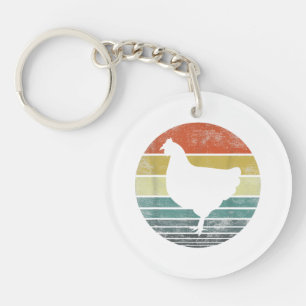 Dons De Poulets Amusants Fermier Rétro Vintage Far