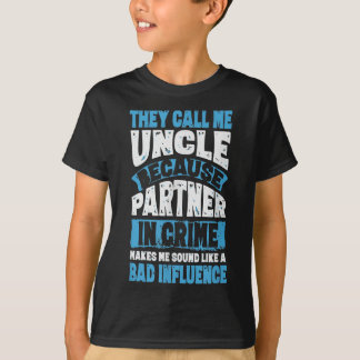 Dons d'oncle drôle de la nièce et le T-shirt Nephe