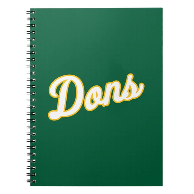 Dons Script Logo Notebook (Front)