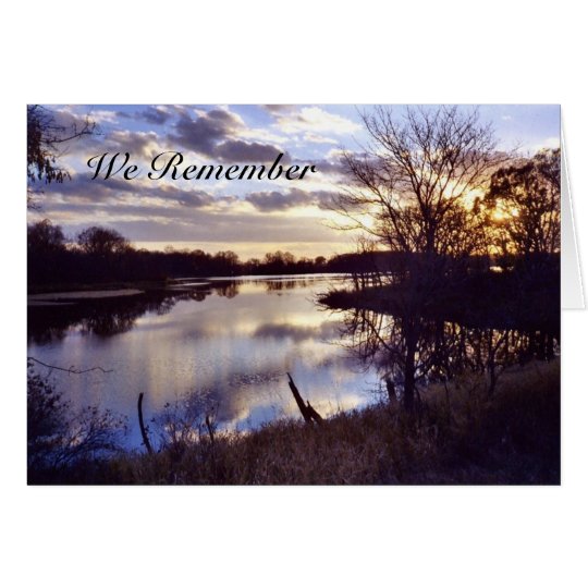 Donslough h, We Remember Card