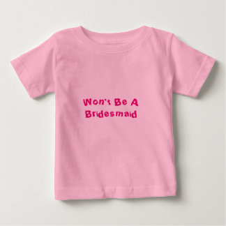 Don't Be a Bridesmaid Pink Tutu Baby Bodysuit