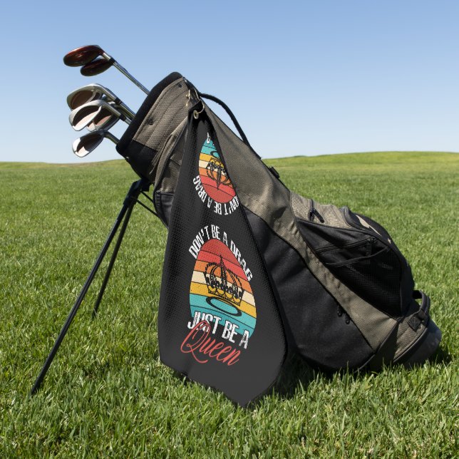 Don't Be A Drag Golf Towel (Green)