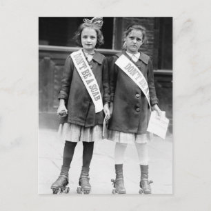 Don't Be A Scab Postcard