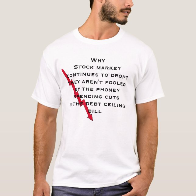 Don't be fooled by phoney spending cuts T-Shirt (Front)
