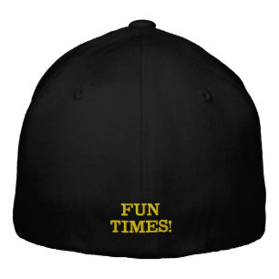 DONT BE LAZY, BE CRAZY! EMBROIDERED HAT