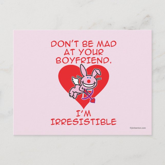 Don't Be Mad Postcard (Front)