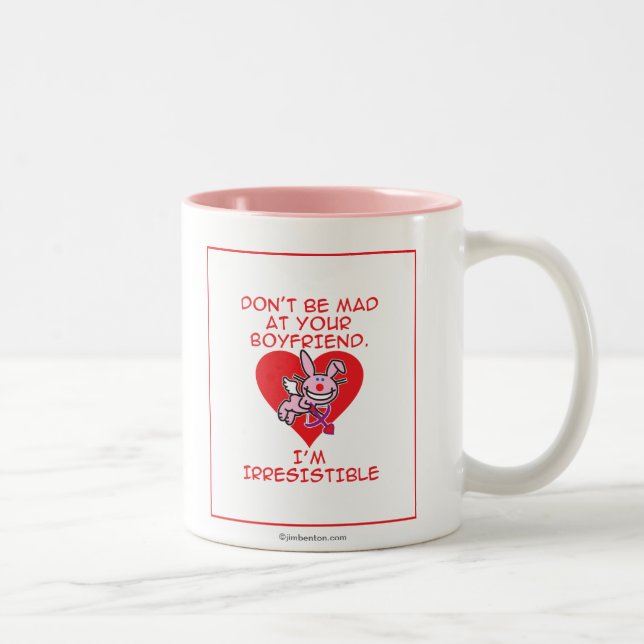 Don't Be Mad Two-Tone Coffee Mug (Right)