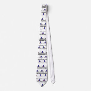 Don't Be Mean Be Above Average (Statistics Humour) Tie