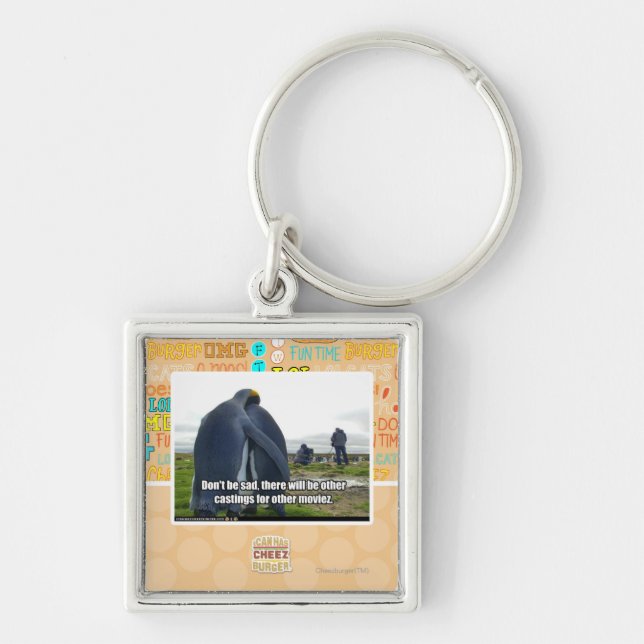 Don't be Sad Keychain (Front)