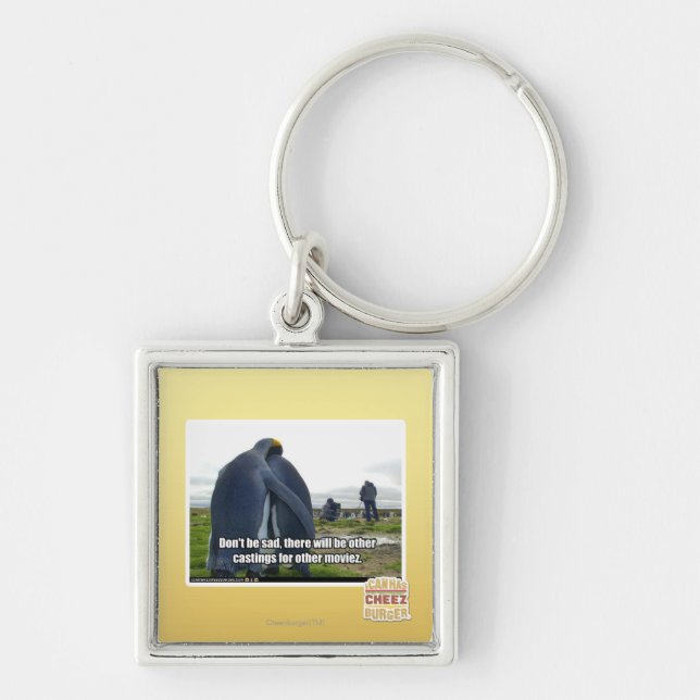 Don't be Sad Keychain (Front)