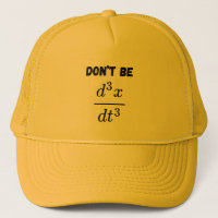 Dont Be Third Derivative Jerk Math Student Teach