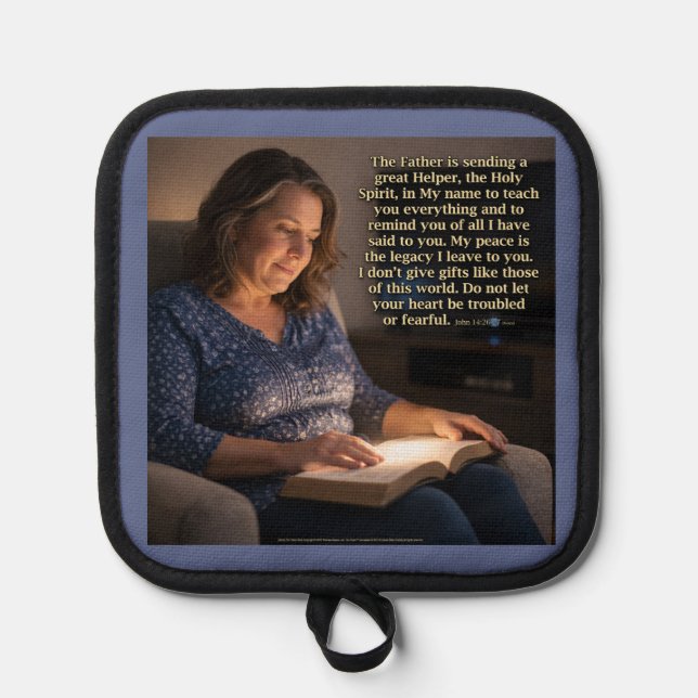 Don't be troubled pot holder (Front)