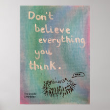 Don't Believe Everything You Think - Wise Hedgehog