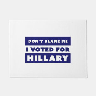 Don't Blame Me Doormat