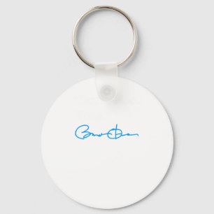 Don't Boo Vote - Barack Obama (white Blue) Sticker Keychain