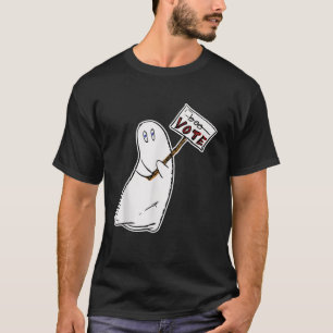 Dont Boo Vote Funny Ghost Halloween Voter Tshirt