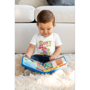 Don't Bug Me I'm Reading Cute Snail Baby T-Shirt