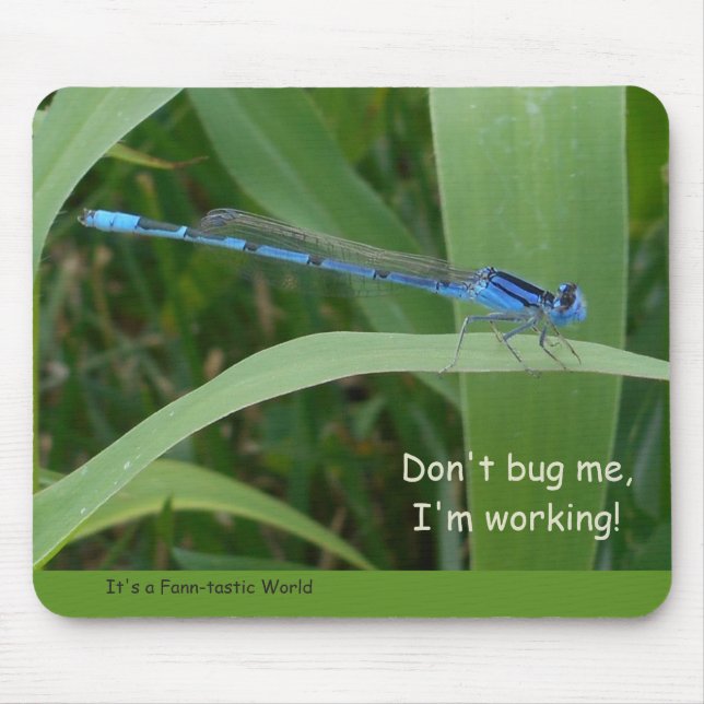 "Don't Bug Me" Mousepad (Front)