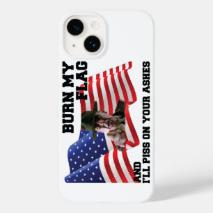 Don't burn my flag  Case-Mate iPhone 14 case