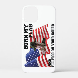 Don't burn my flag iPhone 12 mini case