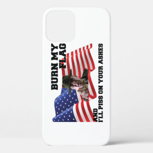 Don't burn my flag  iPhone 12 pro case