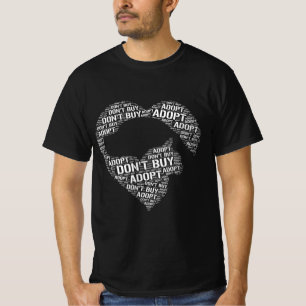 Don't Buy Adopt Rescue Shelter Animals T-Shirt