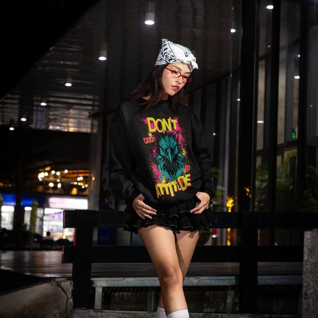 Don't Catch No Attitude - Sarcastic Sweatshirt (Creator Uploaded)