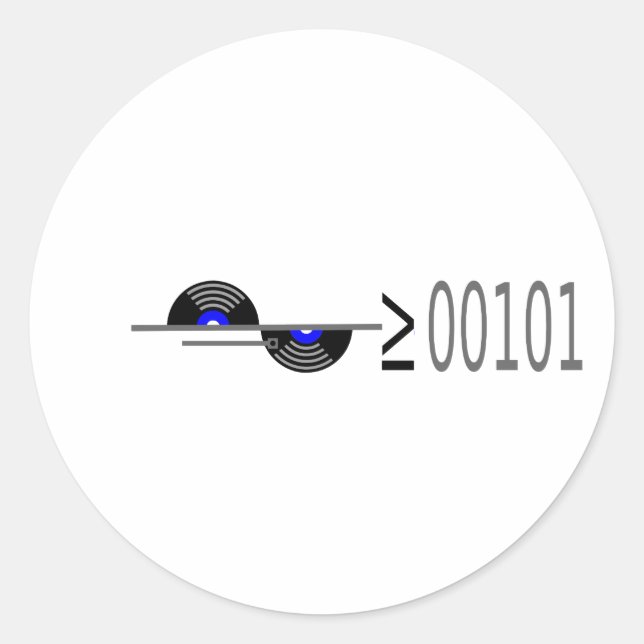Dont Convert Classic Round Sticker (Front)