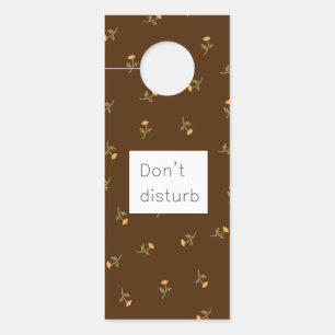 Don't disturb door hanger