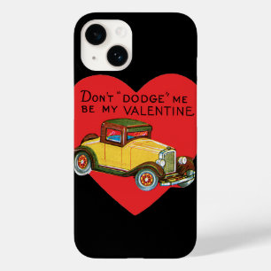 Don't Dodge Me, Be My Valentine! Retro Valentine Case-Mate iPhone 14 Case