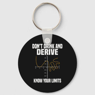 Dont Drink And Derive And Know Your Limit Keychain