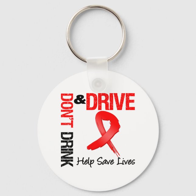 Don't Drink and Drive Keychain (Front)