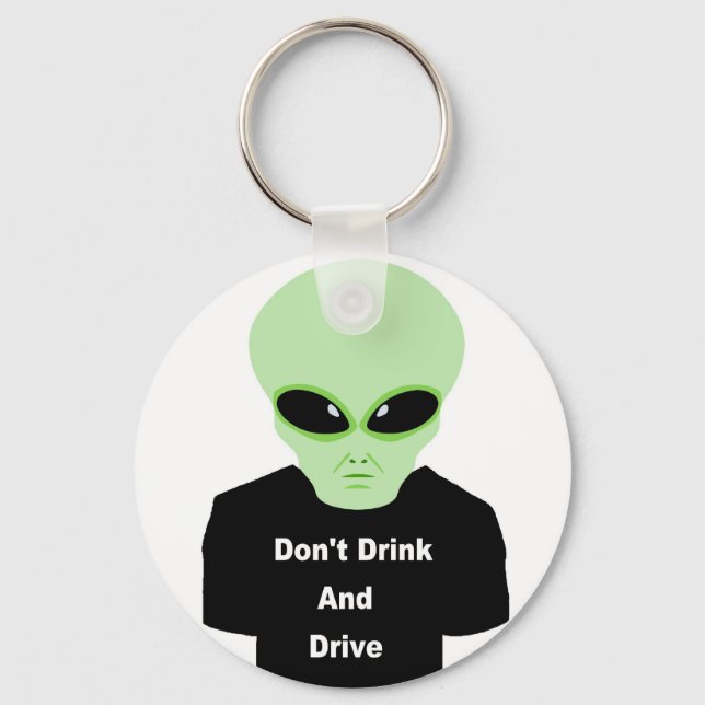 Don't Drink And Drive Keychain (Front)